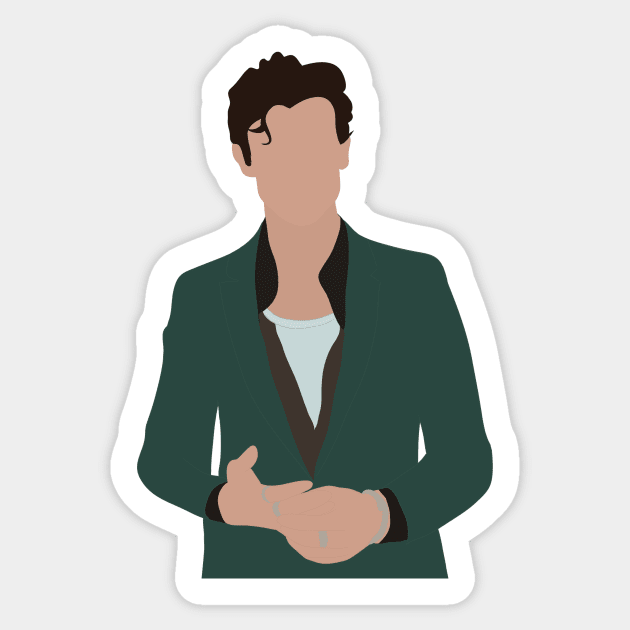 shawn Sticker by amalieedits